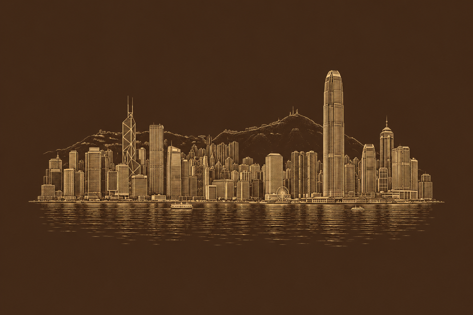 维多利亚港 · 香港
